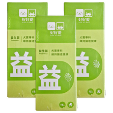 LOVE SO MUCH 好好愛 犬寶益生菌 Set 15入, 益生菌 犬寶專科 維持腸道健康, 15包, 2g, 3盒
