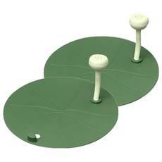 SP SAUCE 防臭儲水薰香矽膠墊, 荷葉蓮蓬 綠色