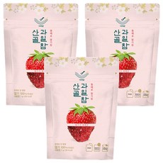 Ecomom Meal 山村水果點心 整顆草莓脆片, 7g, 3個