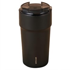 LocknLock 樂扣樂扣 都會咖啡陶瓷保溫杯 LHC4357BLK, 1個, 500ml, 黑色