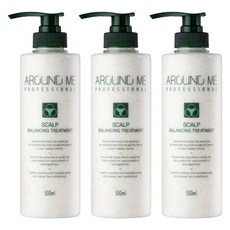 AROUND ME 頭皮平衡護理護髮素, 3個, 500ml
