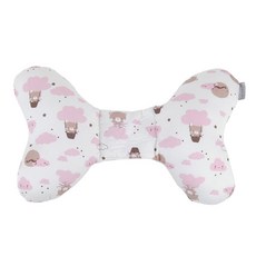 베이비앤아이 사계절 매쉬 유아 나비베개, 구름 핑크