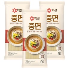 CJ BEKSUL 白雪 中麵, 900g, 2個