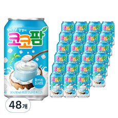 코코팜 화이트 요구르트, 340ml, 48개