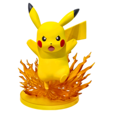 Funism 玩樂主義 寶可夢皮卡丘款中尺寸模型 閃電款, 1個