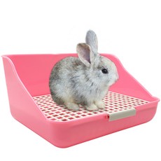 Rora Pet 方形塑料小動物馬桶, 隨機發貨, 1個