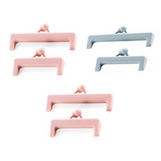 마켓감성 봉지 봉인 집게 혼합 6p, 1세트