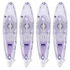 Tombow 蜻蜓牌 MONO Air 筆型修正帶, 4個, 薰衣草