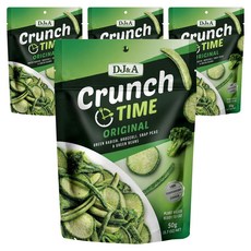 DJ&A 原味蔬菜脆片, 4包, 50g