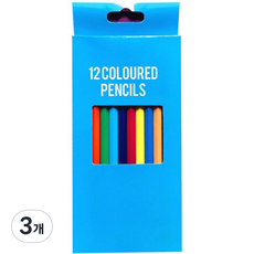 더조넷 투타입 색연필 b, 3개, 12색