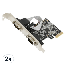 넥시 RS232 2포트 PCI-Express 카드 NX-RS232EX-2P / NX1328, 2개