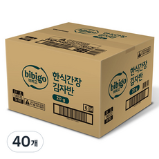 비비고 한식간장김자반, 20g, 40개