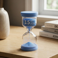 바이아 모래시계 타이머, 15분 블루
