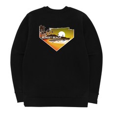 J.B Fashion Sun Beach 內刷毛大學T