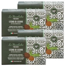 康汰 義翠莉 地中海森林滋潤皂 寧靜雪松 175g, 4個