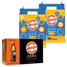 비타500 칼슘 음료 100ml x 40p + 제로 100ml x 10p 세트, 1세트