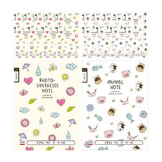 年輕藝術小學筆記本閱讀書寬敞空間, 隨機發貨, 20入