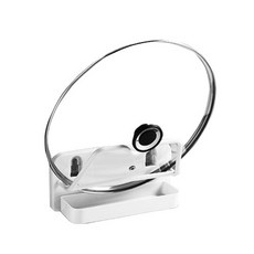 네이처안 벽부착 냄비뚜껑 거치대, 화이트, 1개