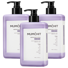 멈칫 멜팅 바디로션 퍼플머스크향, 400ml, 3개