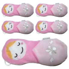 아로마룸 마트로시카 아로마 핫 앤 아이스 수면안대 핑크, 1개입, 5개