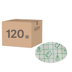 防磨腳跟貼 PU膜材質 6.8x4.4cm, 120個, 1組