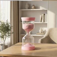 Baia 沙漏計時器, 30分鐘 粉紅色
