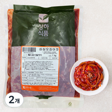 상하식품 싱싱 오징어젓, 1kg, 2개