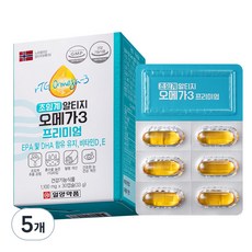 IL-YANG 一洋藥品 優質rTG Omega 3軟膠囊, 5盒, 33g