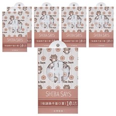 ACULIFE 柴語錄 和風系列 平面醫療口罩, 太子印花, 10片, 6盒