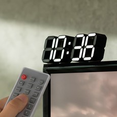 FLaiTO Harmony 室內裝飾LED桌上/壁掛兩用時鐘 12.5cm, 黑色