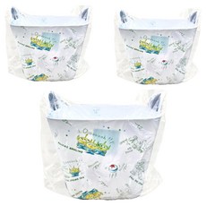 Disney 迪士尼 塑膠手提籃, 三眼怪, 3個