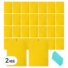 Market Plan Crop 超強力害蟲黏蟲板 30入組 25 x 30 cm, 2套