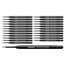 monAmi FX 700 替換筆芯 1.0mm, 黑色, 24個