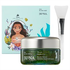 JKONA 海洋奇蹟緊緻水洗面膜 附矽膠刷, 1組, 1罐