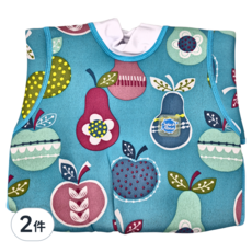 Splash About Happy Nappy Wetsuit 連身版游泳尿布褲 Tutti Frutti, 超大型(2XL), 2件