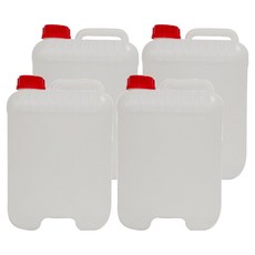 大慶 PE 醃漬甕 HM 容器 10L + 紅色蓋子組合, 4套