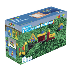 Morphun 積木 Hi-Qube 幼兒建築, 1盒, Multicolor