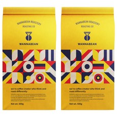 Aroma綜合研磨咖啡, 義式濃縮, 500g, 2包