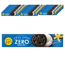 LOTTE 樂天 Zero巧克力香草夾心餅乾, 30盒, 96g