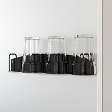 메이크마인 벽걸이 수납장 자기흡직열컵 BJ11