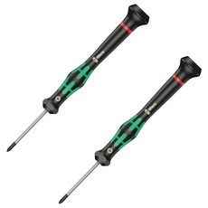 Wera 정밀십자드라이버 118023-2050 1*60*97, 2개