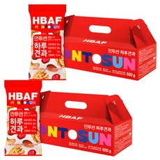 HBAF Mon To Sun每日堅果隨身包 紅款, 600g, 2盒