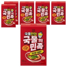 다농원 국물의민족 마라탕 국물맛 10p, 6개, 40g