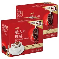 유씨씨커피 쇼쿠닝 드립 리치 블렌드 커피, 7g, 50개입, 2개
