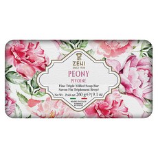 ZENI 植物萃取三重研磨香皂 牡丹, 260g, 1個