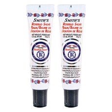 Smith'sRosebud 美國花蕾護唇膏 0.5oz 美國原裝 深層保濕 滋潤修護, 玫瑰, 2條