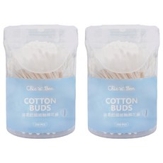 奇哥 細紙軸棉花棒, 200支, 2罐