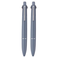 Uni 三菱 JETSTREAM 輕觸墨水多功能筆 MSXE-LS 0.5mm, 2個, 鋼鐵藍