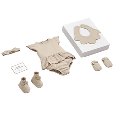 ku.ku duckbill 酷咕鴨 plus竹纖羅紋紗裙包屁衣禮盒