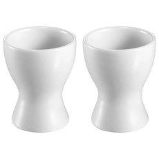 tescoma 白瓷蛋杯 6.3 x 5cm 2個, 白色, 1組